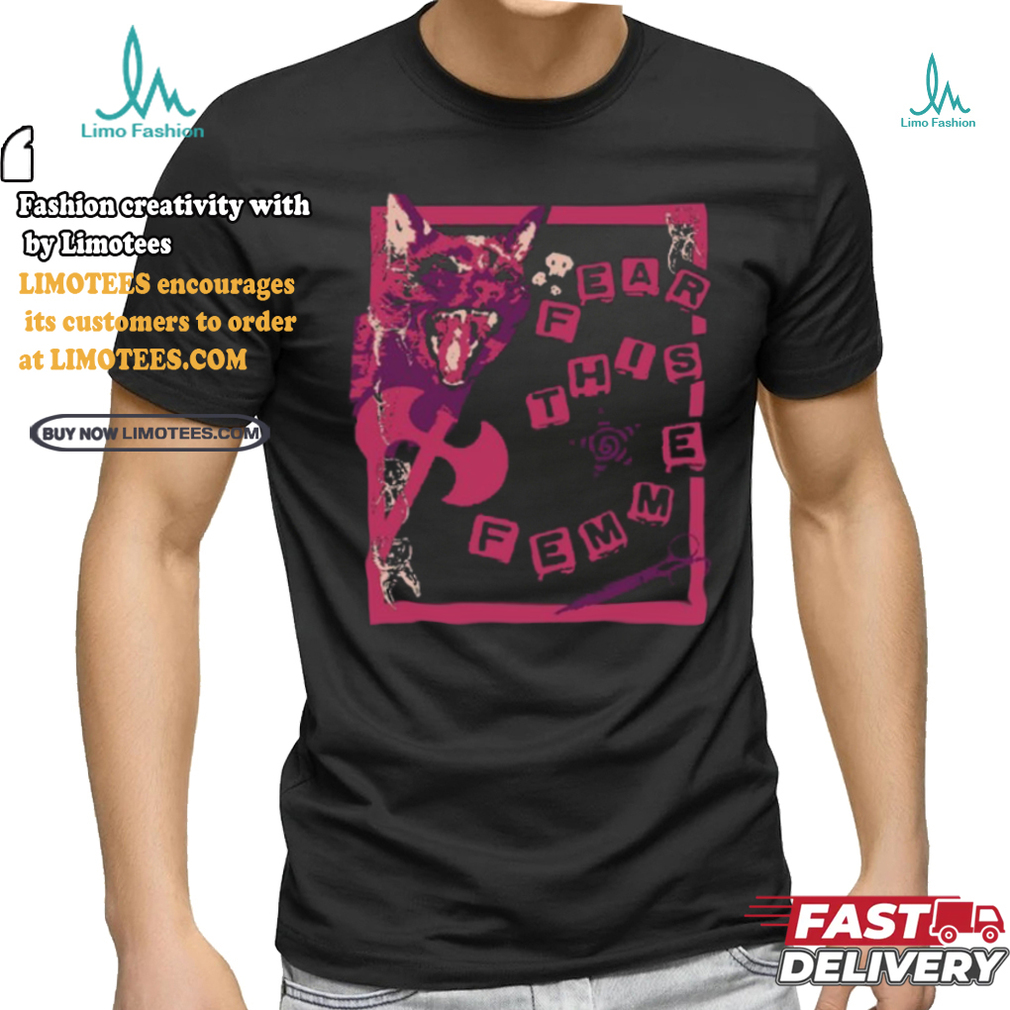 We Are Print Social Fear This Femme T Shirt We Are Print Social Fear This Femme T Shirt
