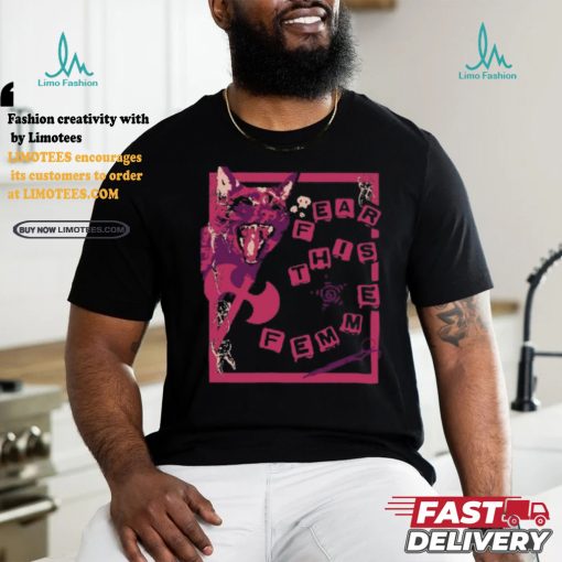 We Are Print Social Fear This Femme T Shirt