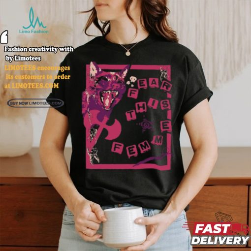 We Are Print Social Fear This Femme T Shirt