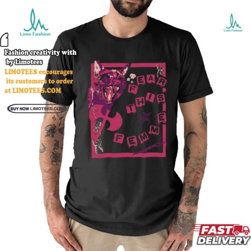We Are Print Social Fear This Femme T Shirt