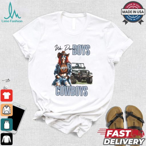 We Den Boys Sunday Football Dallas Cowboy shirt