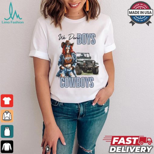 We Den Boys Sunday Football Dallas Cowboy shirt
