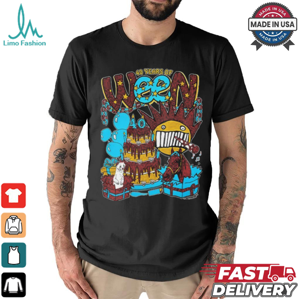 Ween 40Th Anniversary Tour Shirt Ween 40Th Anniversary Tour Shirt