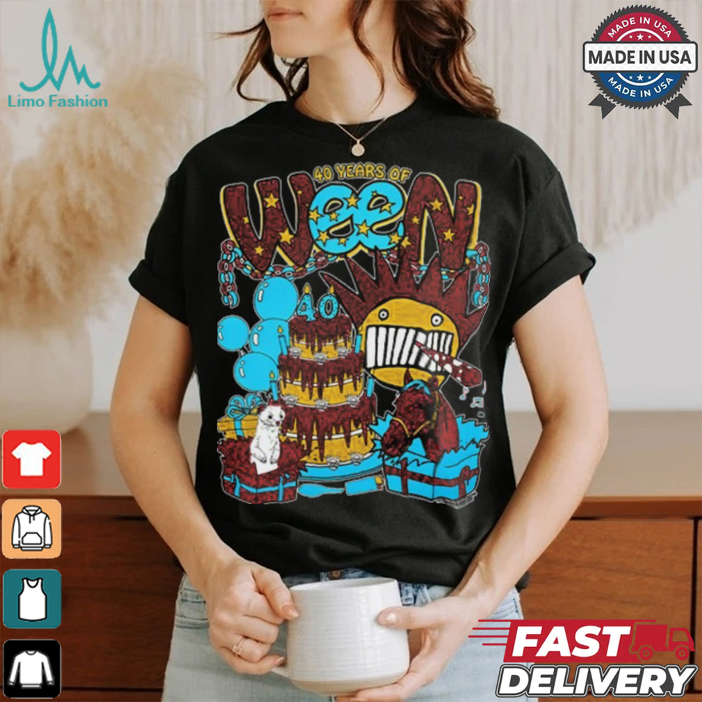 Ween 40Th Anniversary Tour Shirt Ween 40Th Anniversary Tour Shirt