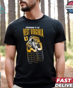 West Virginia Mountaineers Colosseum Toddler Crushing It T Shirt