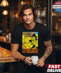 Western Edition Poster Weds Laurel Thirst Tour Aug 28 2024 Shirt
