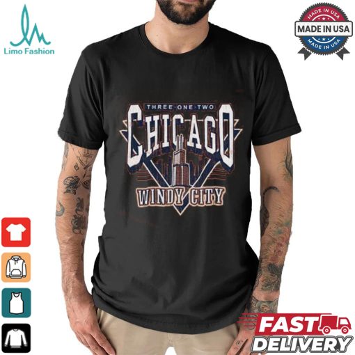 Where I’m From Adult Chicago Triangle T Shirt