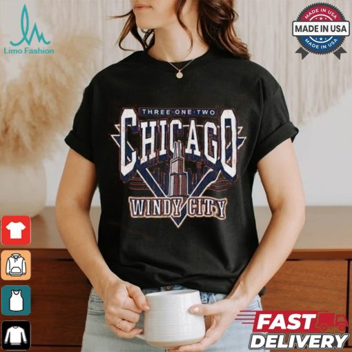 Where I’m From Adult Chicago Triangle T Shirt