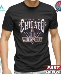 Where I'm From Adult Chicago Triangle T Shirt