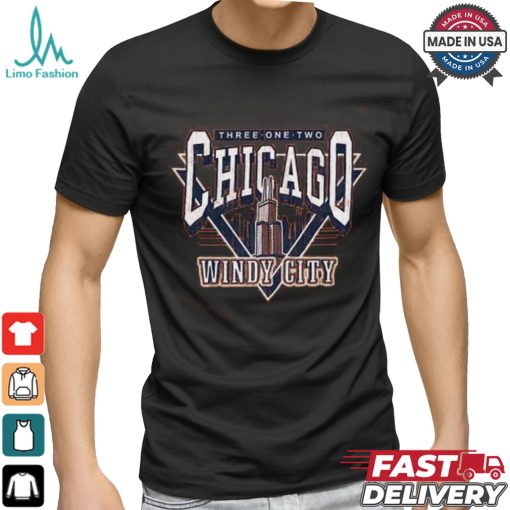Where I’m From Adult Chicago Triangle T Shirt