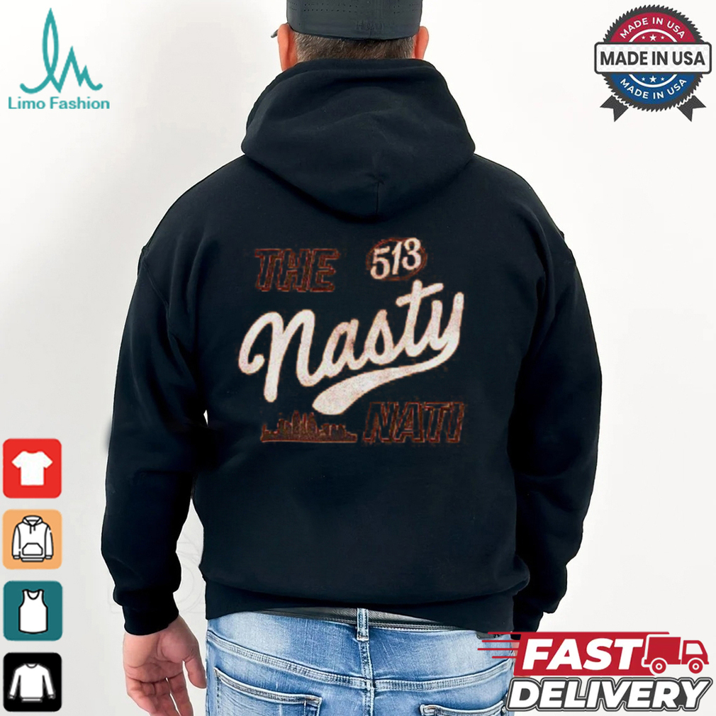 Where I'm From Adult Cincinnatti Nasty T Shirt Where I'm From Adult Cincinnatti Nasty T Shirt
