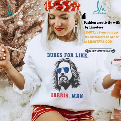 White Dudes For Harris Shirt White Men for Kamala Shirt