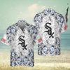 Detroit Tigers Sunset Palms Split Design Hawaiian Shirt