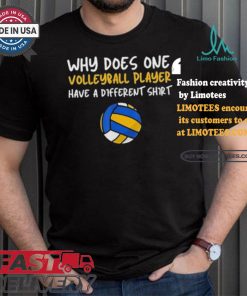 Why Does One Volleyball Player Wear A Different T shirt