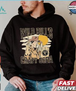 Wild West Craft Soda Gunslinger Wild Bill’s Classic Cowboy T shirt