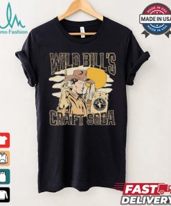 Wild West Craft Soda Gunslinger Wild Bill’s Classic Cowboy T shirt