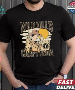 Wild West Craft Soda Gunslinger Wild Bill’s Classic Cowboy T shirt
