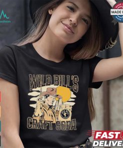 Wild West Craft Soda Gunslinger Wild Bill’s Classic Cowboy T shirt
