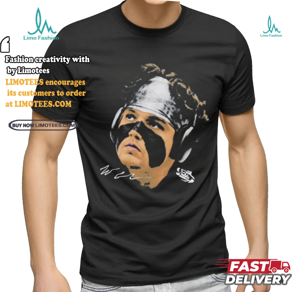 Will Campbell head signature locked in shirt Will Campbell head signature locked in shirt