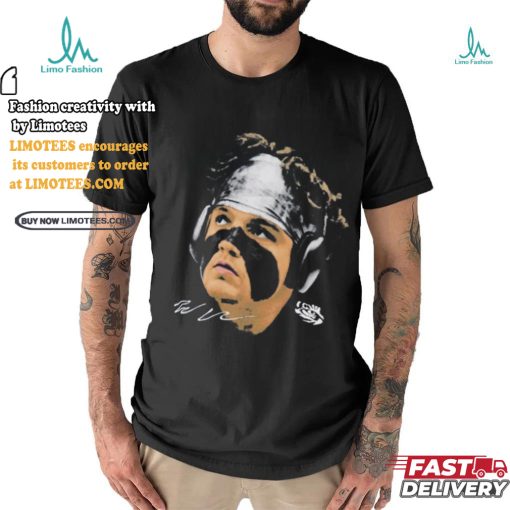 Will Campbell head signature locked in shirt