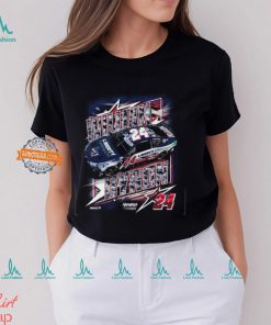 William Byron #24 2024 Liberty University Patriotic Car T shirt