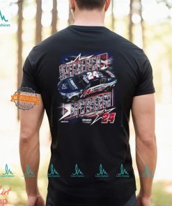 William Byron #24 2024 Liberty University Patriotic Car T shirt