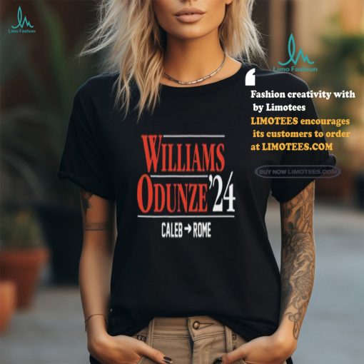 Williams Odunze 24 Caleb Rome Ladies Boyfriend Shirt