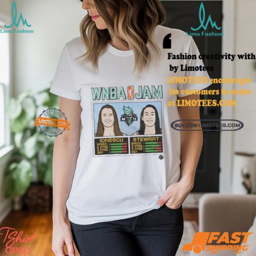 Wnba Jam Liberty Ionescu And Stewart Shirt