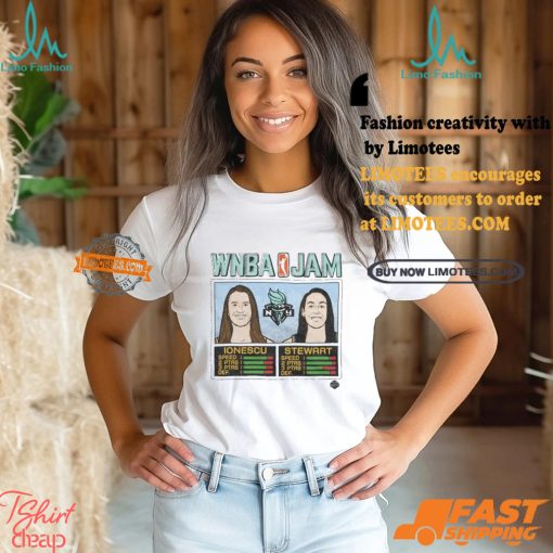 Wnba Jam Liberty Ionescu And Stewart Shirt