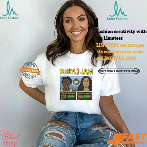 Wnba Jam Storm Ogwumike And Diggins smith Shirt