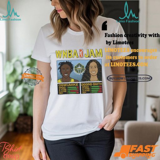 Wnba Jam Storm Ogwumike And Diggins smith Shirt