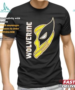 Wolverine Friends pendant half heart shirt