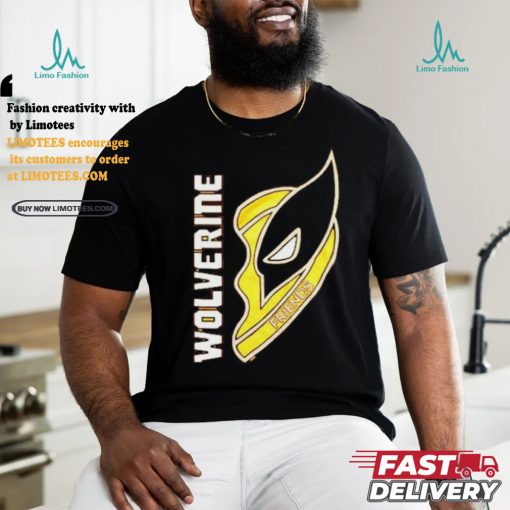 Wolverine Friends pendant half heart shirt