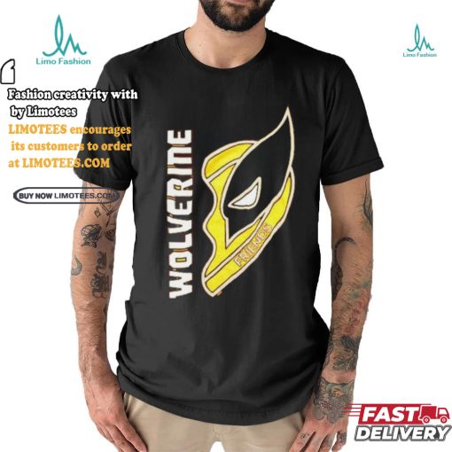 Wolverine Friends pendant half heart shirt