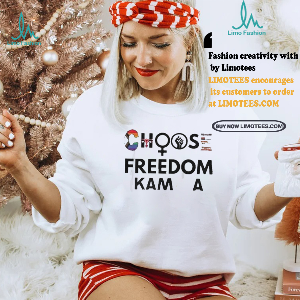 Women’s Choose Freedom KAM47A 2024 Print Casual T shirt Women’s Choose Freedom KAM47A 2024 Print Casual T shirt