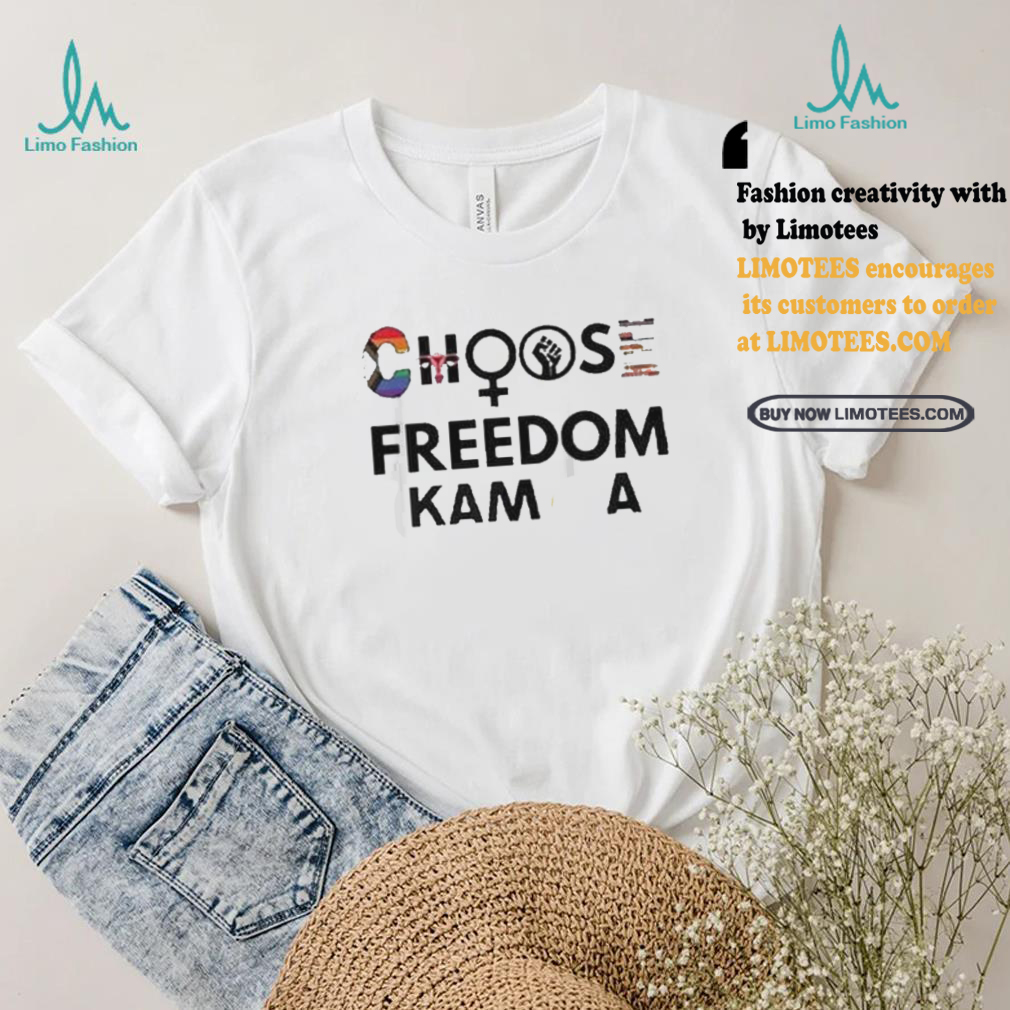 Women’s Choose Freedom KAM47A 2024 Print Casual T shirt Women’s Choose Freedom KAM47A 2024 Print Casual T shirt