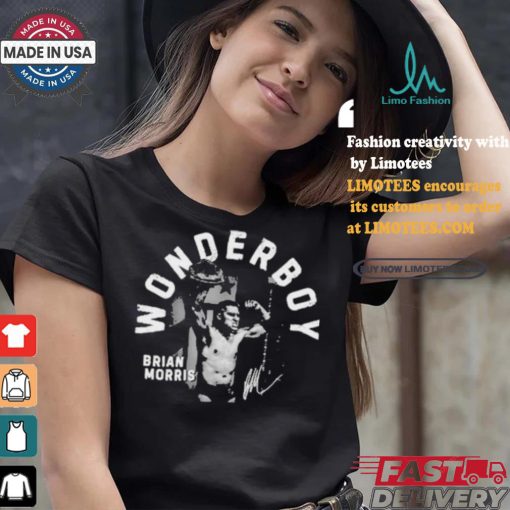 Wonderboy Brian Morris T shirt