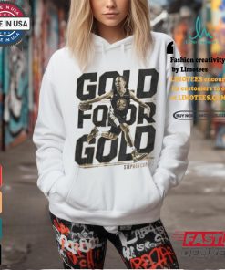 Wonderful Gold For Gold Stephen Curry Shirt