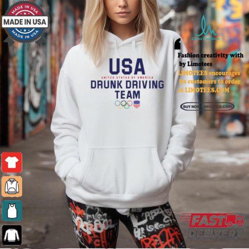 Worstshirts Usa Olympic Drunk Driving Team Shirt