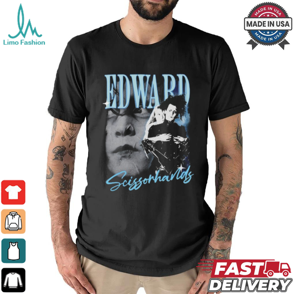 Y2ktees Edward Scissorhands Homage Y2k Graphic Shirt Y2ktees Edward Scissorhands Homage Y2k Graphic Shirt