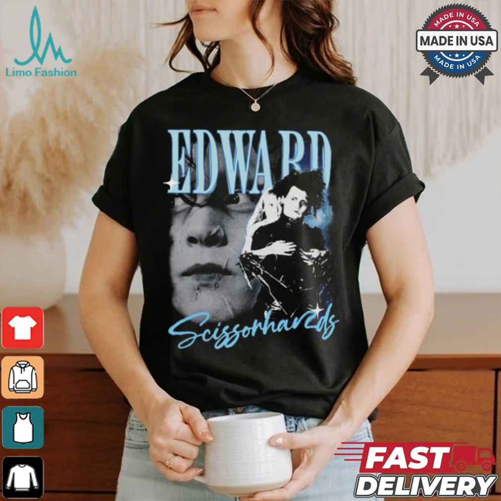 Y2ktees Edward Scissorhands Homage Y2k Graphic Shirt Y2ktees Edward Scissorhands Homage Y2k Graphic Shirt