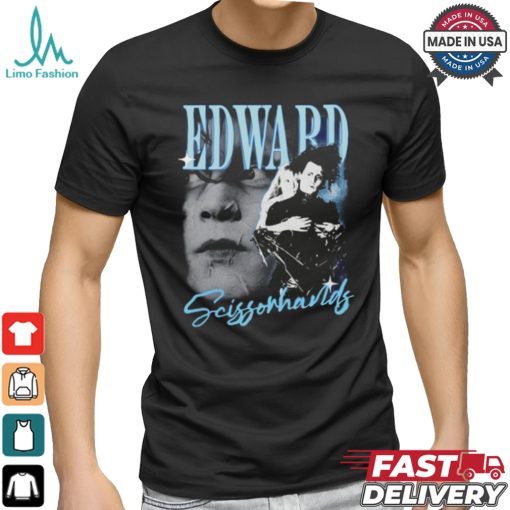 Y2ktees Edward Scissorhands Homage Y2k Graphic Shirt