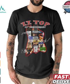 ZZ top 55th anniversary shirt