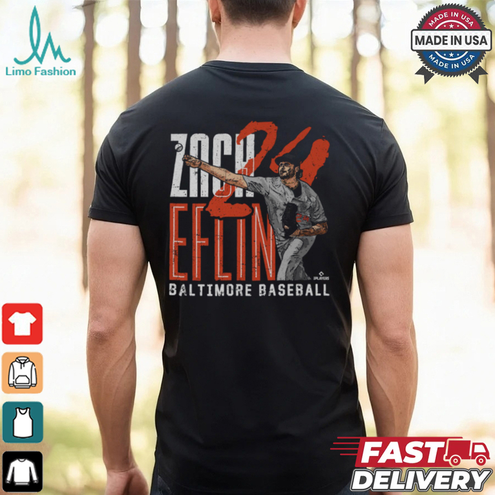 Zach Eflin Baltimore Player Name Shirt Zach Eflin Baltimore Player Name Shirt