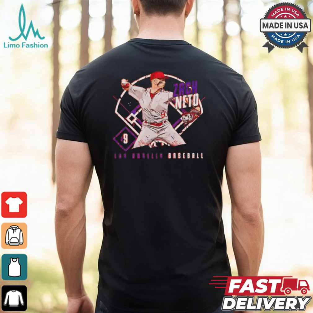 Zach Neto Los Angeles Ballpark Baseball shirt Zach Neto Los Angeles Ballpark Baseball shirt