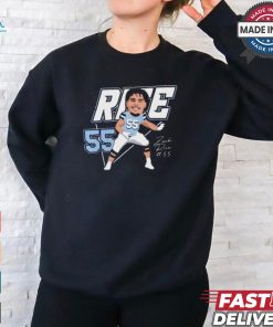 Zach Rice North Carolina Tar Heels football #55 Signature Caricature t shirt, hoodie, sweater, long sleeve and tank top Zach Rice North Carolina Tar Heels football #55 Signature Caricature t shirt