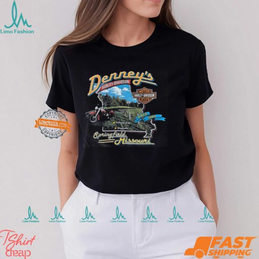 denney Harley Davidson Spring FIeld Missouri Shirt