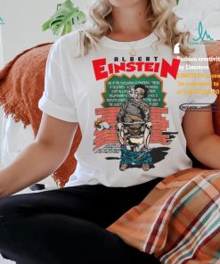 einstein one of the conclusions of finstein's shirt