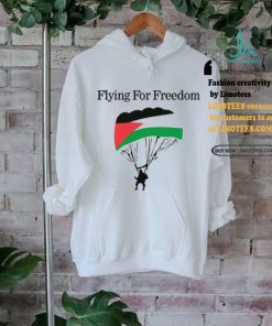 flying for freedom palestine t shirt