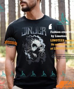 injer Gasmask Skull T Shirt